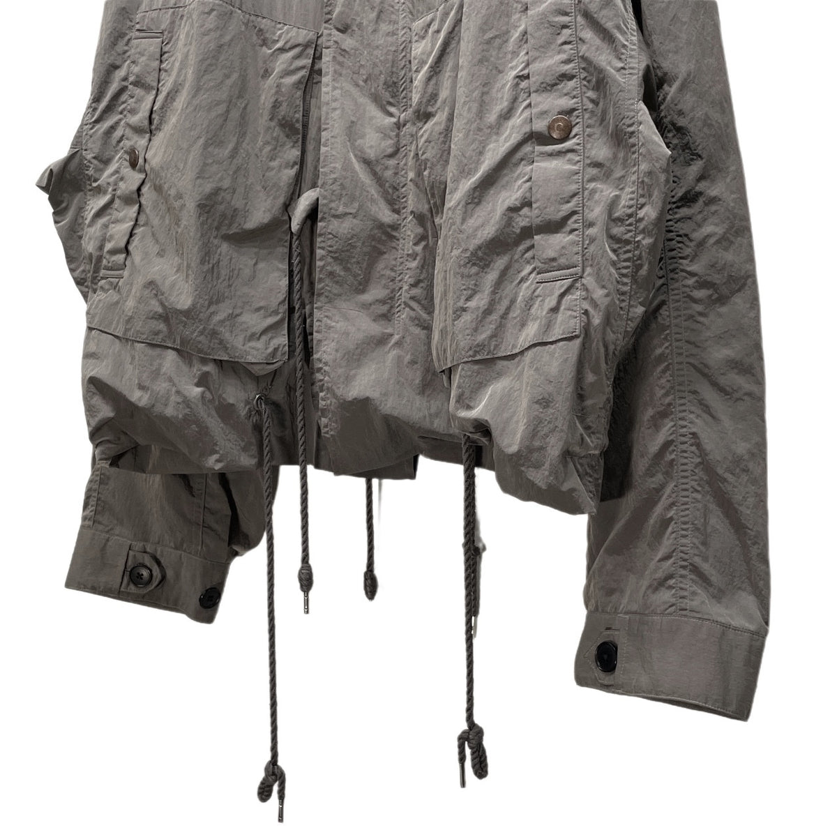 BED J.W. FORD 24SS Short Mods ナイロンショートモッズコート ブルゾン ジャケット アウター 定価66,000円 24SS-B-JM06 ベッドフォード メンズ