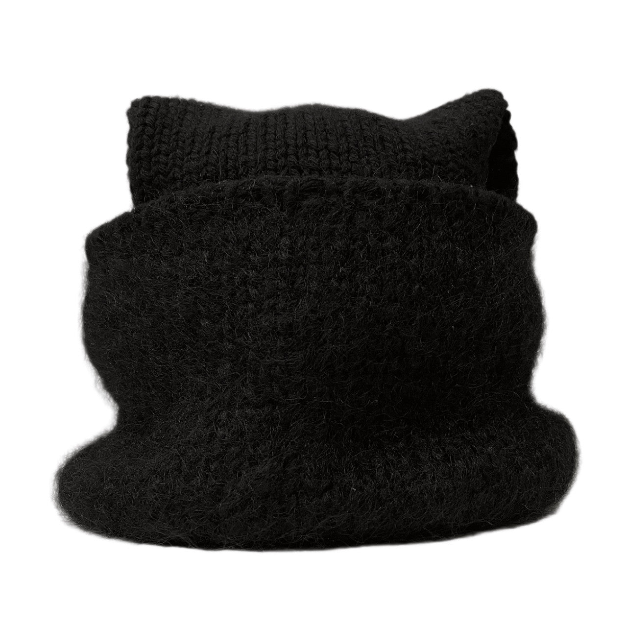 Yohji Yamamoto Pour Homme 96AW オーバーサイズロングニットキャップ 変形 Archive 90s 脱色期 帽子 ハット ヨウジヤマモトプールオム メンズ