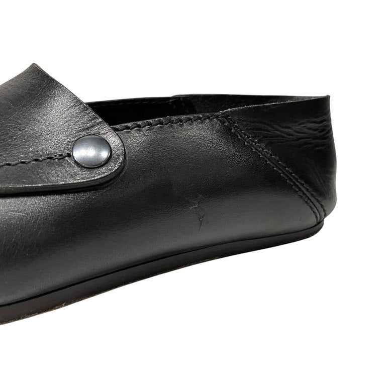 LEMAIRE 22SS FOLDED MULES レザースクエアトゥフォールデッドミュール モカシン スリッポン ドライビングシューズ 靴 クツ ルメール メンズ