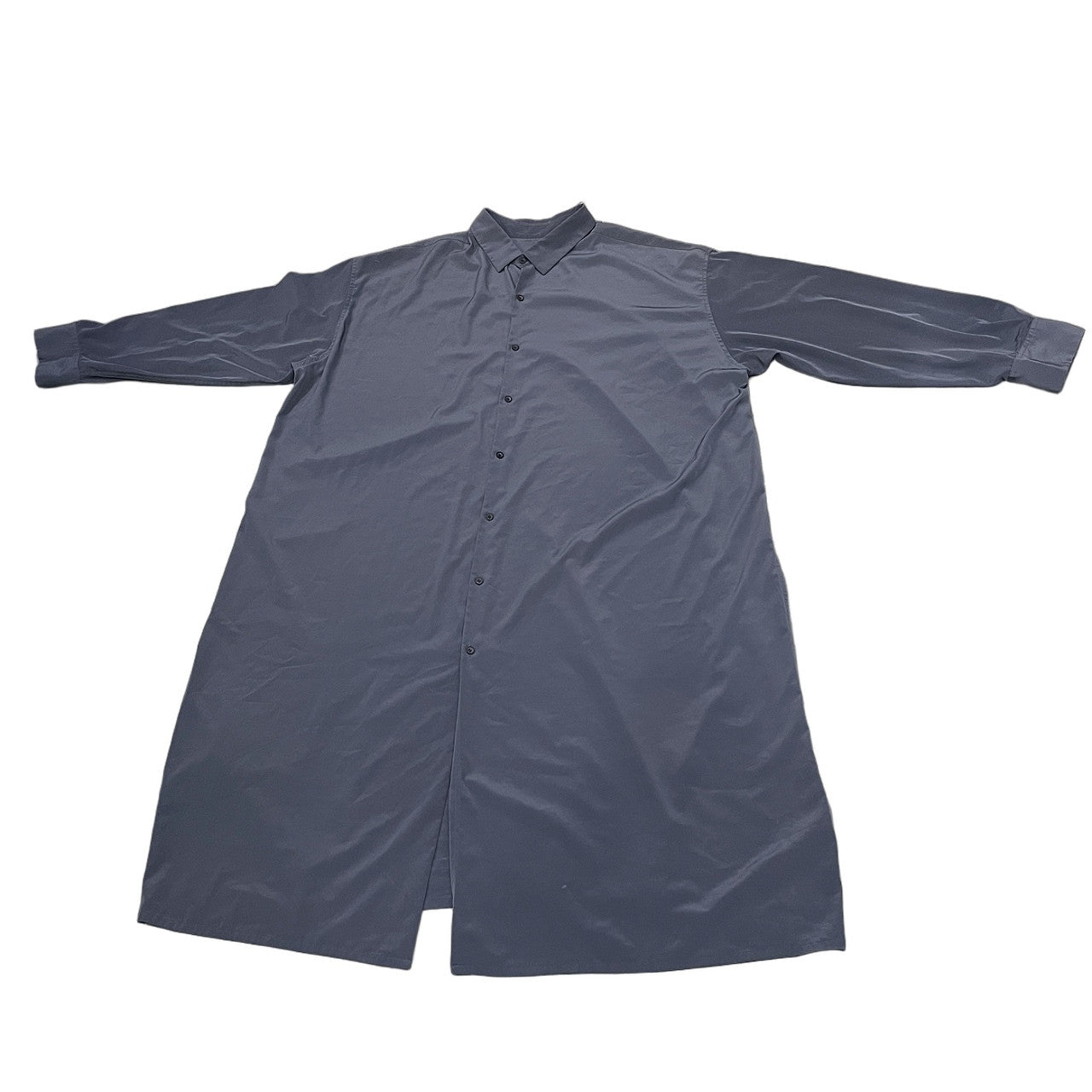 LAD MUSICIAN 20SS Back-Front Long Shirt ポリエステルデシンバックフロントロングシャツ ブラウス トップス アウター ラッドミュージシャン メンズ