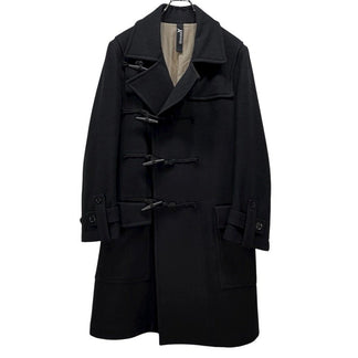 Ground Y 19AW ウールモッサトグルボタンロングコート ダッフル アウター Yohji Yamamoto グラウンドワイ ヨウジヤマモト メンズ レディース ユニセックス