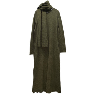 Yohji Yamamoto Pour Homme 96AW ストールドッキングウールニットロングワンピース セーター トップス アウター マフラー Archive 90s 脱色期 ヨウジヤマモトプールオム メンズ