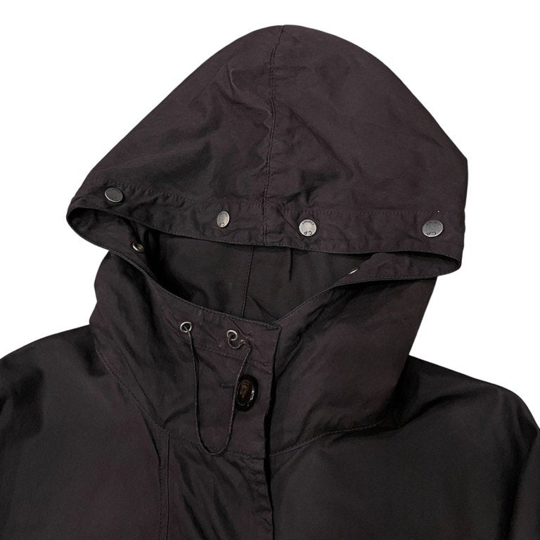 C.P. COMPANY コットンギャバジンプロダクトダイハイネックロングコート 製品染め Archive 90s 00s ジャケット ブルゾン アウター Massimo Osti シーピーカンパニー メンズ