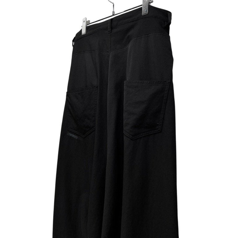 REGULATION Yohji Yamamoto 15AW ウールギャバジンスーパーサルエルテーパードワイドパンツ ボトムス ペンギンパンツ レギュレーション ヨウジヤマモト レディース