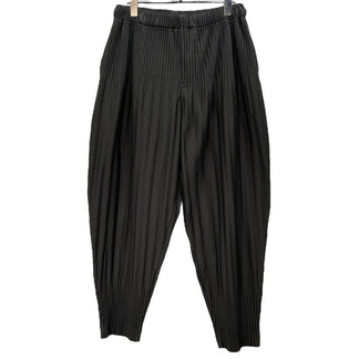HOMME PLISSE ISSEY MIYAKE ドローストリングプリーツテーパードイージーパンツ ボトムス オムプリッセ イッセイミヤケ メンズ