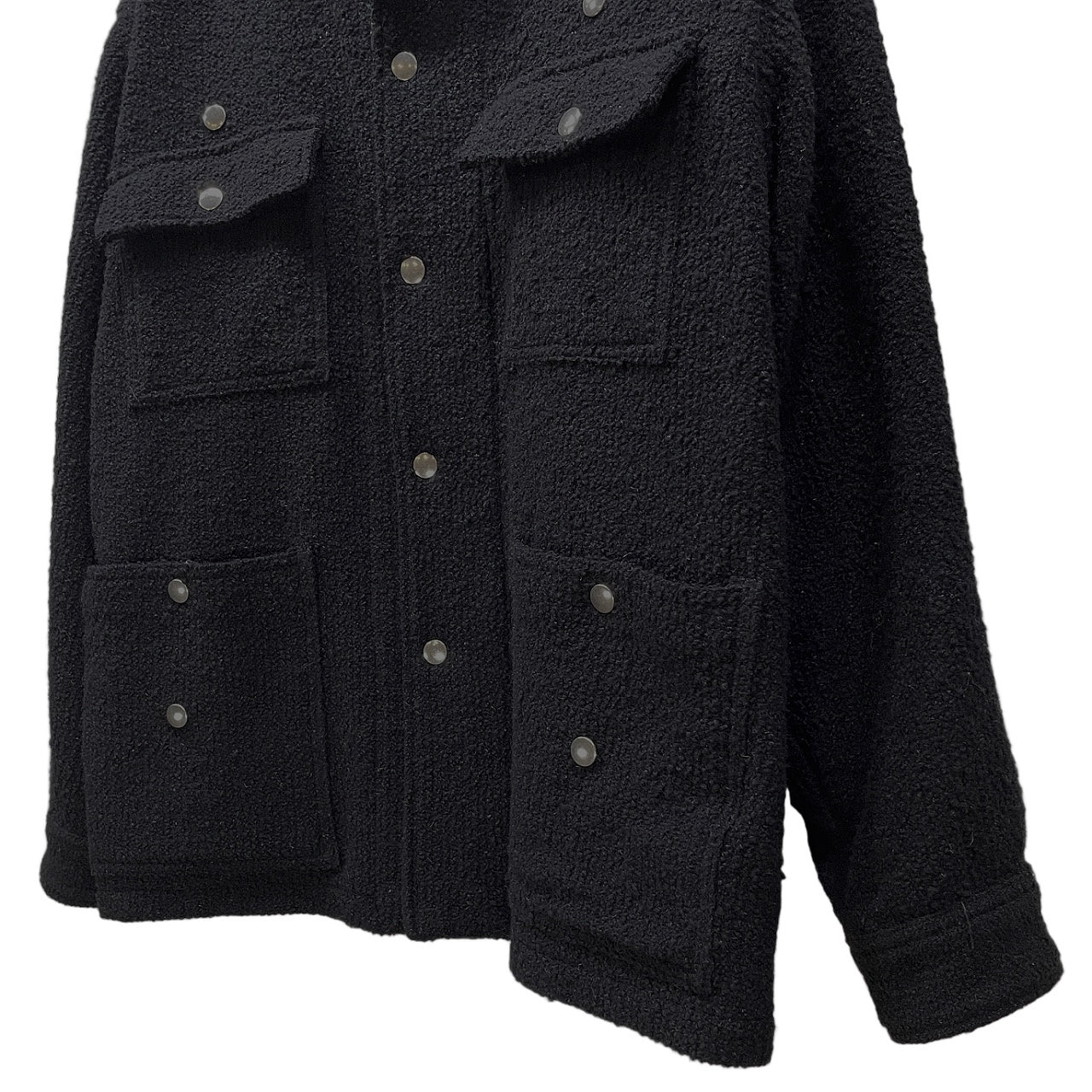 JieDa 22AW NAPPING WOOL COVERALLS ナッピングウールスナップボタンカバーオール ジャケット ブルゾン コート アウター 定価41,800円 ジエダ メンズ
