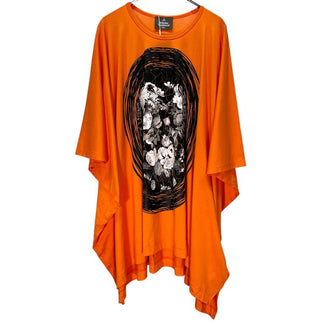 Vivienne Westwood MAN フラワープリントオーバーサイズドルマンカットソー 花 Tシャツ Tee T-shirt トップス 未使用タグ付き ヴィヴィアンウエストウッド マン メンズ