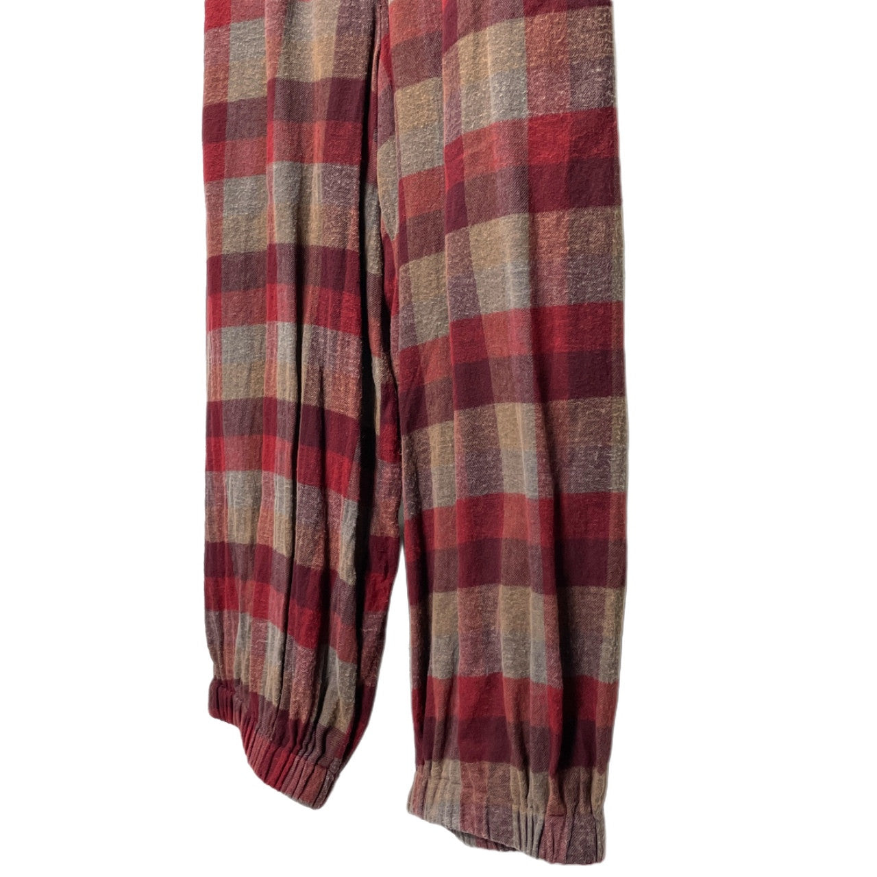 kujaku by Takuma Nishizaka balloon easy pants コットンフランネルチェックバルーンイージーパンツ 定価45,100円 P-623 ボトムス クジャク メンズ レディース ユニセックス