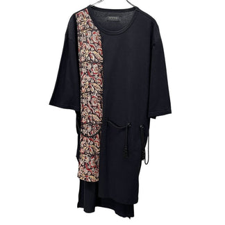 S'YTE Yohji Yamamoto 花柄レイヤードロープデザインロングカットソー Tシャツ Tee T-shirt トップス 半袖 サイト ヨウジヤマモト メンズ レディース ユニセックス