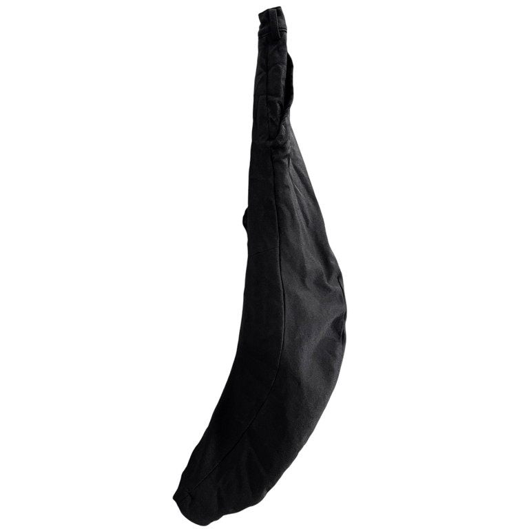 BLACK COMME des GARCONS 13AW ポリエステル縮絨立体裁断クロップドパンツ 変形 ボトムス ポリ縮 ブラック コムデギャルソン メンズ レディース ユニセックス