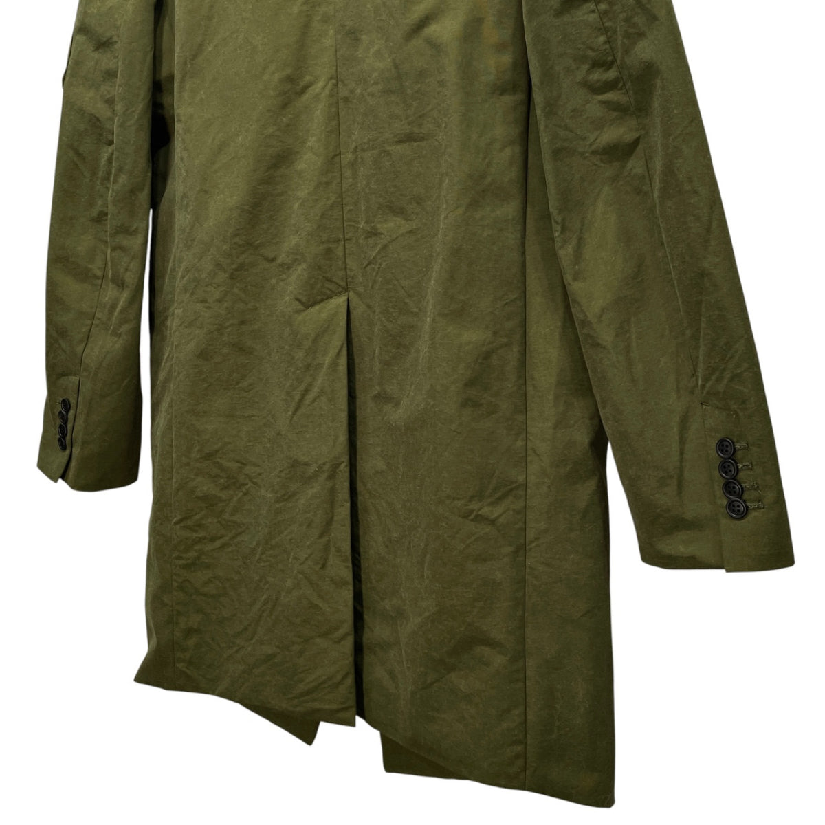 LEMURIA CLASSIC BOMBER COAT SALT SHRINKAGE GRUNGE CLOTH 塩縮加工クラシックボンバーコート ロングジャケット ブルゾン アウター レムリア メンズ