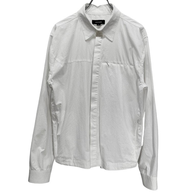 entire studios DROP 6 ZIP POCKET LONG SLEEVE SHIRT コットンブロードジップポケットロングスリーブシャツ ブルゾン ジャケット 定価27,500円