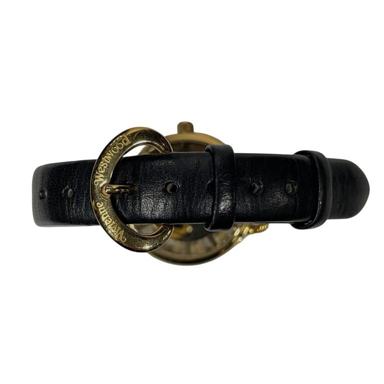 Vivienne Westwood 腕時計 プリムローズ オーブ ウォッチ 定価42,900円 ブラック ゴールド ヴィヴィアンウエストウッド レディース
