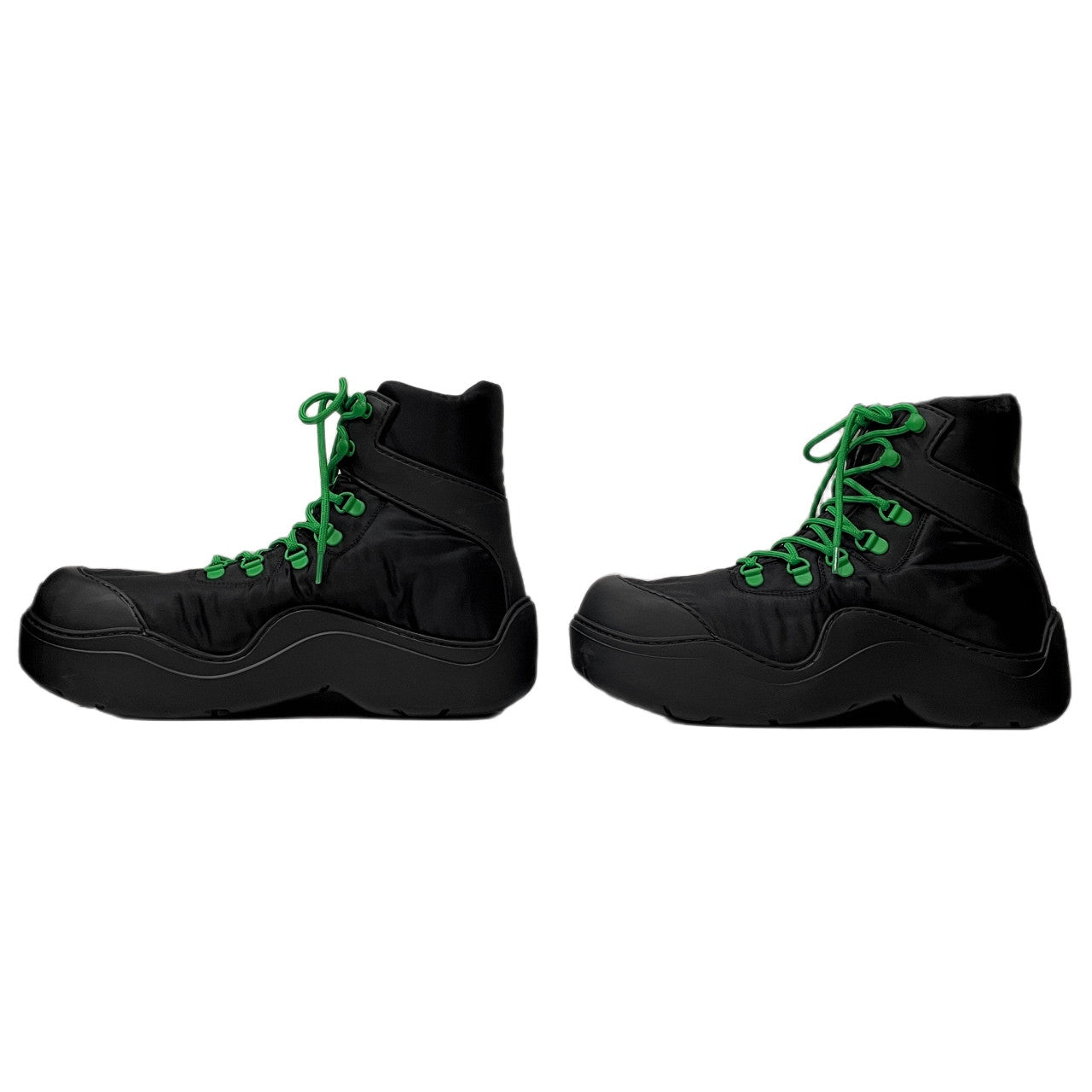 BOTTEGA VENETA PUDDLE ANKLE BOOT BOMBER BLACK GRASS パドルボンバーレースアップアンクルブーツ シューズ スニーカー 靴 クツ ボッテガヴェネタ メンズ