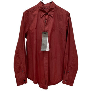 NOUSAN 23AW fly front shirt 製品染め比翼シャツ フライフロント ブラウス トップス 未使用タグ付き ノウザン メンズ レディース ユニセックス