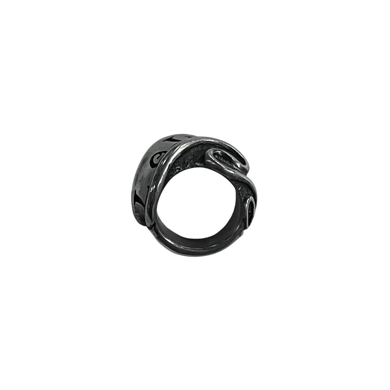 RAT RACE Message On Ribbon Ring LOVE メッセージオンリボンリング ラブ 指輪 アクセサリー シルバー 925 約8号 定価57,200円 ラットレース メンズ レディース ユニセックス