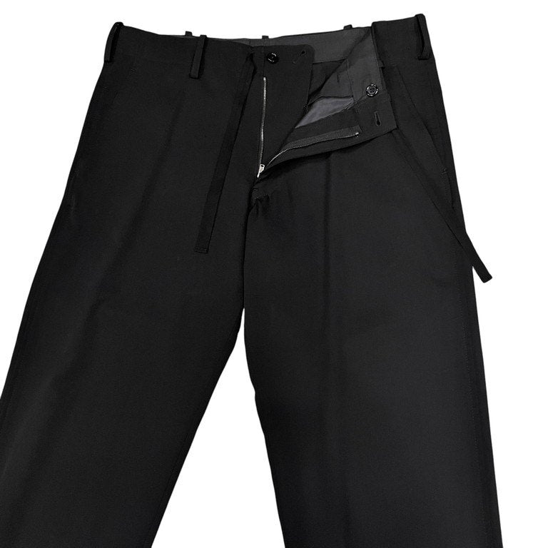Y's for men ウールギャバジンドローストリングイージーパンツ Archive バルーン ボトムス Yohji Yamamoto Pour Homme ヨウジヤマモトプールオム ワイズフォーメン メンズ