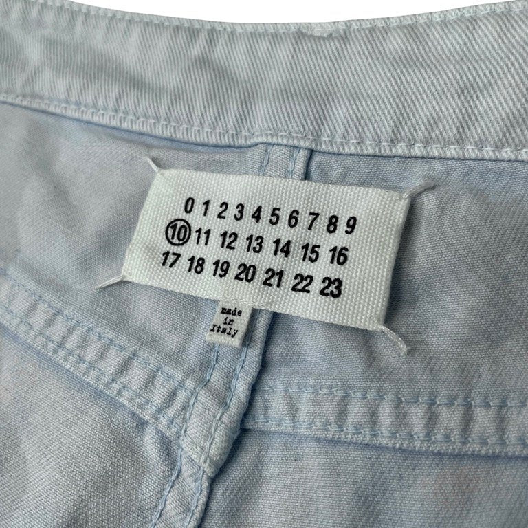 Maison Margiela 10 16SS アイスブルーストレッチデニム5ポケットパンツ ボトムス ジーンズ メゾンマルジェラ メンズ