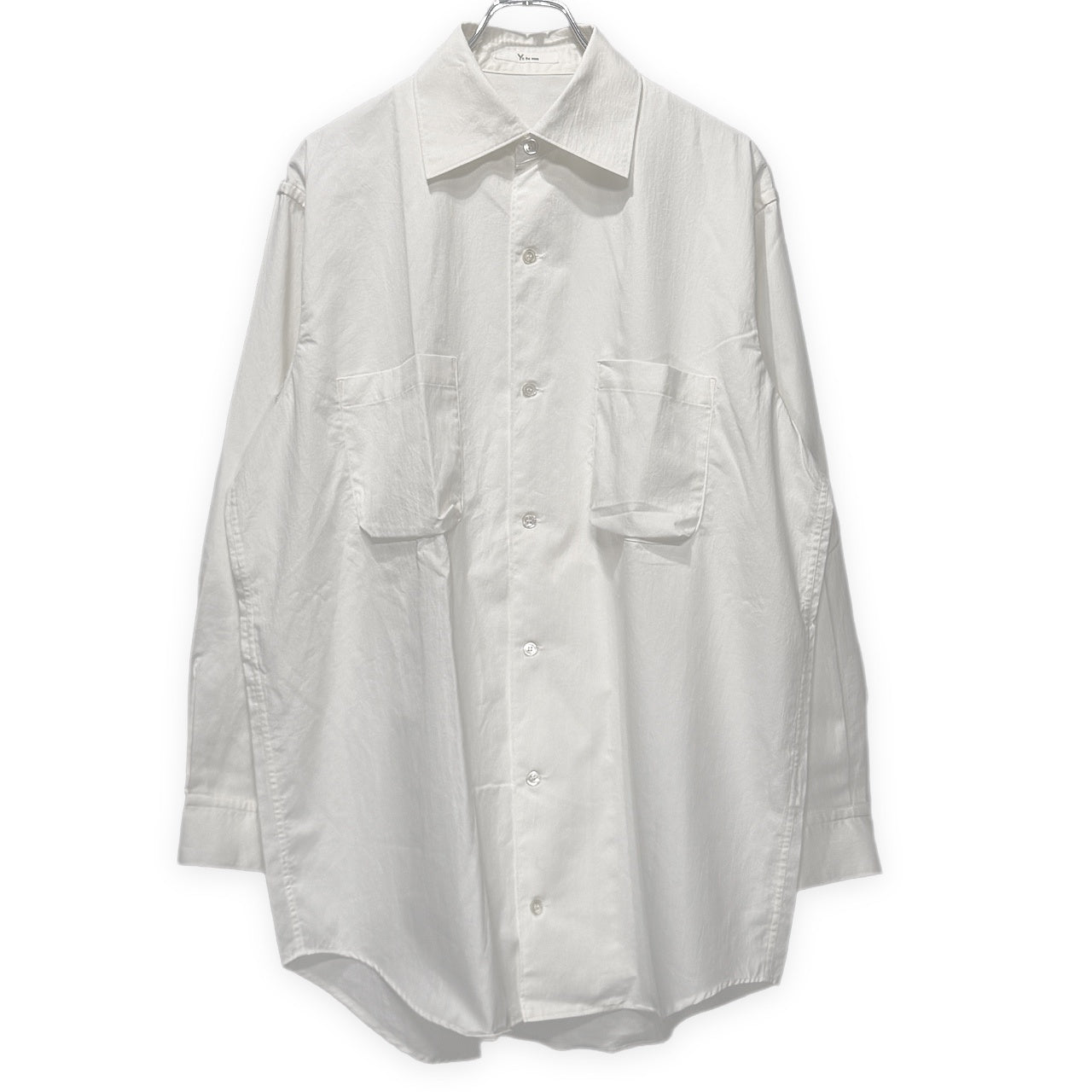 Y's for men ポリエステルコットンギャバジンダブルポケットオーバーサイズシャツ Archive 80s 90s トップス ブラウス Yohji Yamamoto Pour Homme ヨウジヤマモトプールオム ワイズフォーメン メンズ