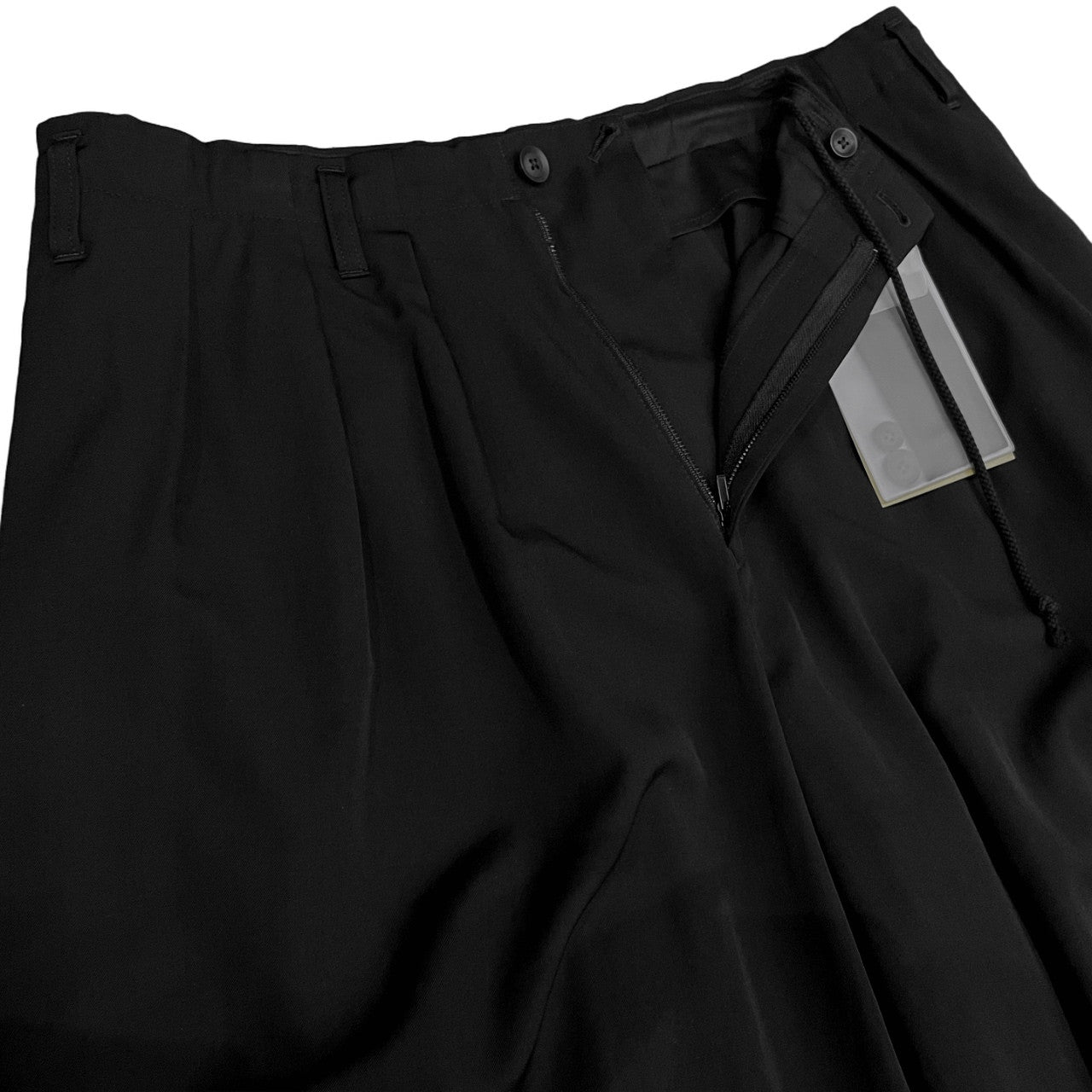 Yohji Yamamoto Pour Homme 25AW WOOL GABARDINE THIN BALLOON PANTS ウールギャバジンバルーンパンツ HL-P06-100 ボトムス 定番 定価82,500円 ヨウジヤマモトプールオム メンズ