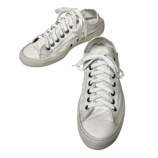 Maison Margiela 22 STEREOTYPE LOW TOP コットンキャンバスローカットスニーカー レースアップ シューズ 靴 クツ 42 メゾンマルジェラ メンズ