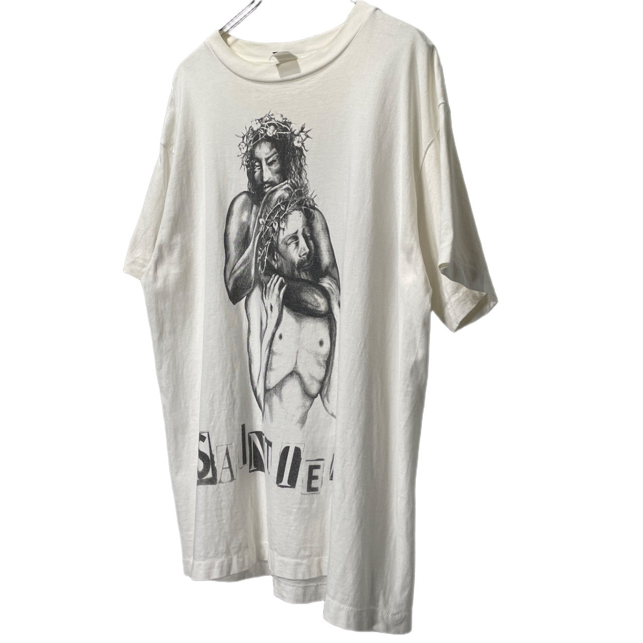 SAINT MICHAEL × DENIM TEARS 21AW STT TEE DBL JESUS ジーザスプリントクルーネックTシャツ カットソー T-shirt トップス 半袖 セントマイケル デニムティアーズ メンズ
