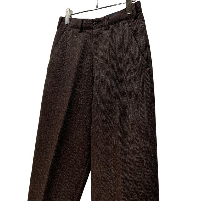 Y's for men ウールヘリンボーンツイードパンツ スラックス トラウザーズ Archive 70s 80s Yohji Yamamoto Pour Homme ワイズフォーメン ヨウジヤマモトプールオム メンズ
