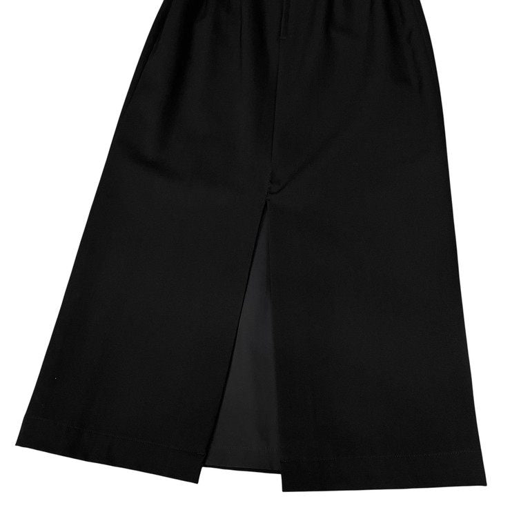 tricot COMME des GARCONS 91AW ウールギャバジンスリットロングタイトスカート ボトムス Archive 90s 初期 トリコ コムデギャルソン レディース