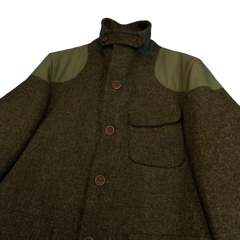 Nigel Cabourn × HARRIS TWEED Mallory jacket マロリージャケット size 48 定番 希少 アウター テーラード ブレザー ナイジェルケーボン ハリスツイード