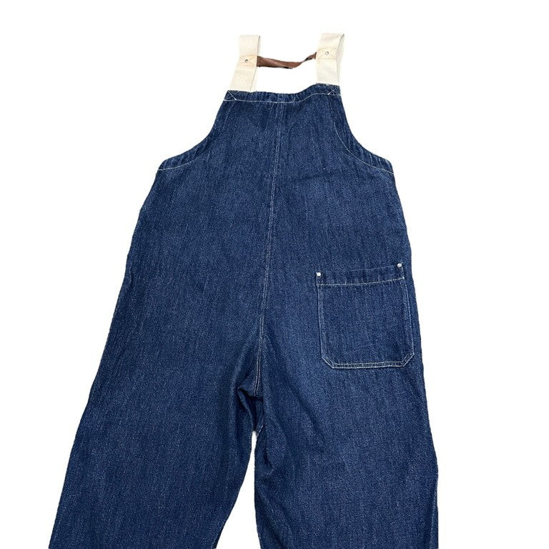 Nigel Cabourn LYBRO 21SS NAVAL DUNGAREE DENIM デニムカバーオール size50 トップス ボトム ミリタリー ワーク ツールポケット フックボタン ジャパンデニム ナイジェルケーボン メンズ
