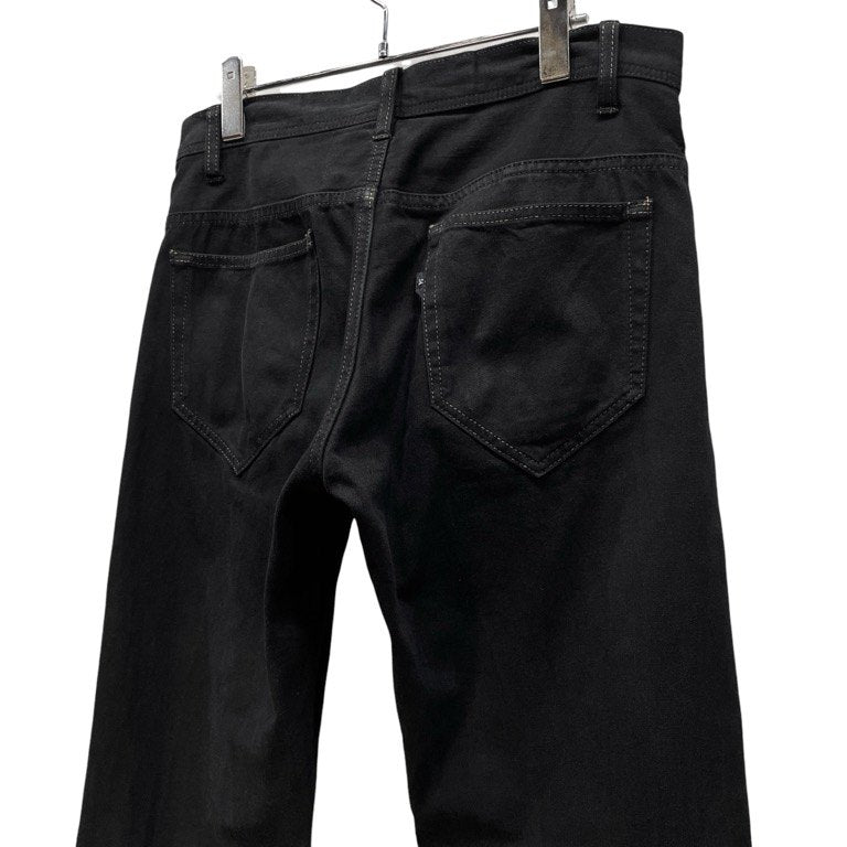 Y's for men ジップカーゴポケットブラックデニムパラシュートパンツ ボトムス Archive Yohji Yamamoto Pour Homme ヨウジヤマモトプールオム ワイズフォーメン メンズ