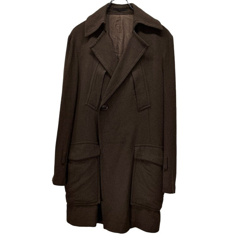 Y's for men ウールツイード6ポケットミリタリーコート Archive ジャケット ブルゾン アウター Yohji Yamamoto Pour Homme ヨウジヤマモトプールオム ワイズフォーメン メンズ