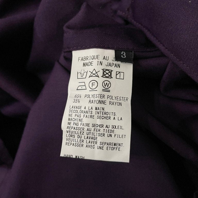 S'YTE Yohji Yamamoto 23AW PE/RY CLEAR TWILL SHIRRING DESIGN SHIRT ポリエステルレーヨンギャバジンシャーリングシャツ ギャザー ブラウス トップス サイト ヨウジヤマモト メンズ レディース ユニセックス