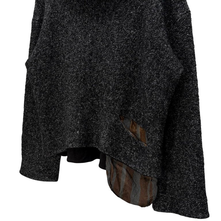 SOSNOVSKA 20AW CRAWLED OUT POCKET KNIT SWEATER exclusive for LOOM 別注 ウールモヘヤシルクハイネックニットセーター トップス モヘア ソスノブスカ メンズ レディース ユニセックス