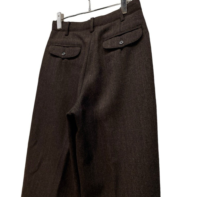 Y's for men ウールヘリンボーンツイードパンツ スラックス トラウザーズ Archive 70s 80s Yohji Yamamoto Pour Homme ワイズフォーメン ヨウジヤマモトプールオム メンズ