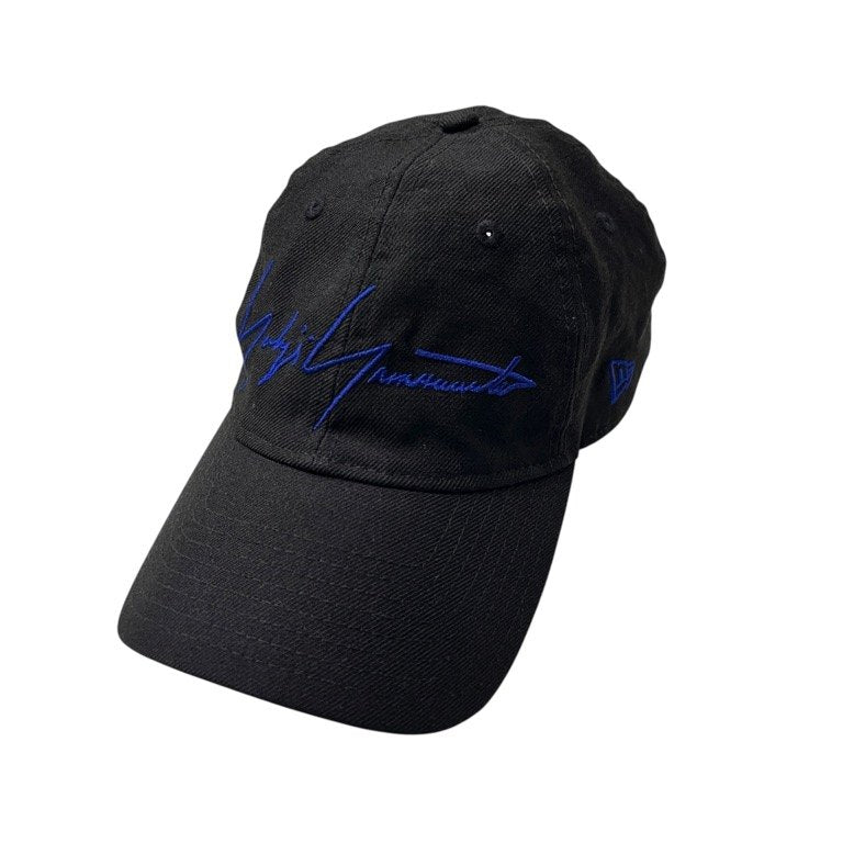 Yohji Yamamoto Pour Homme × NEW ERA 19SS 930 YY SIGN 青ロゴ刺繍キャップ 帽子 ヨウジヤマモトプールオム ニューエラ メンズ レディース ユニセックス