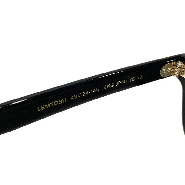 MOSCOT 24SS LEMTOSH 日本限定 BKG JPN LTD 16 レムトッシュ ジャパンリミテッド アセテートウエリントンフレームチタンパッドサングラス ボストン 眼鏡 メガネ アイウェア モスコット メンズ レディース