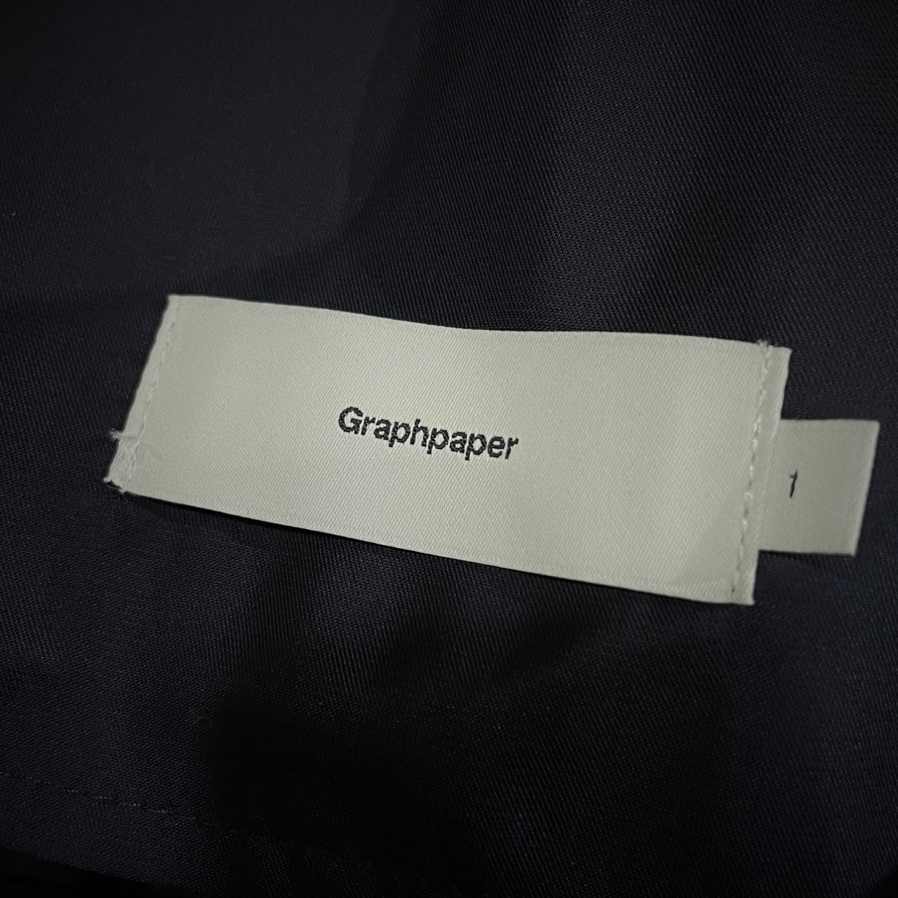 Graphpaper 26SS Compact Ponte Wide Tapered Chef Pants ストレッチポンチワイドテーパードシェフパンツ ボトムス GM261-40042B 定価37,400円 グラフペーパー メンズ