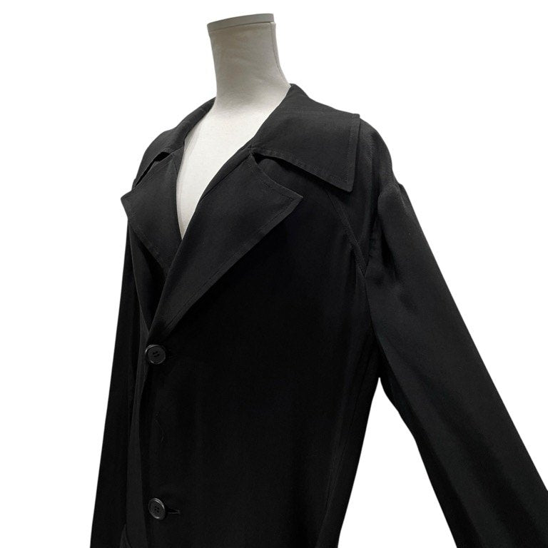 Yohji Yamamoto Femme 05AW キュプラベルテッドスーパーロングフレアコート ジャケット ブルゾン アウター Archive ヨウジヤマモトファム レディース