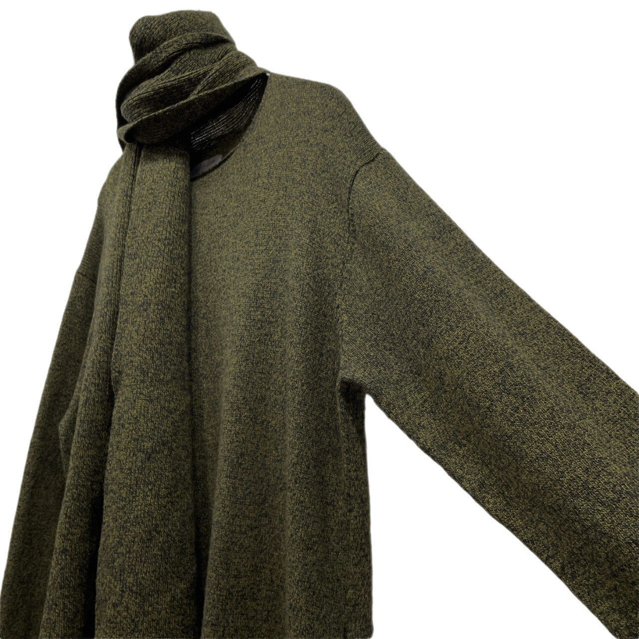 Yohji Yamamoto Pour Homme 96AW ストールドッキングウールニットロングワンピース セーター トップス アウター マフラー Archive 90s 脱色期 ヨウジヤマモトプールオム メンズ
