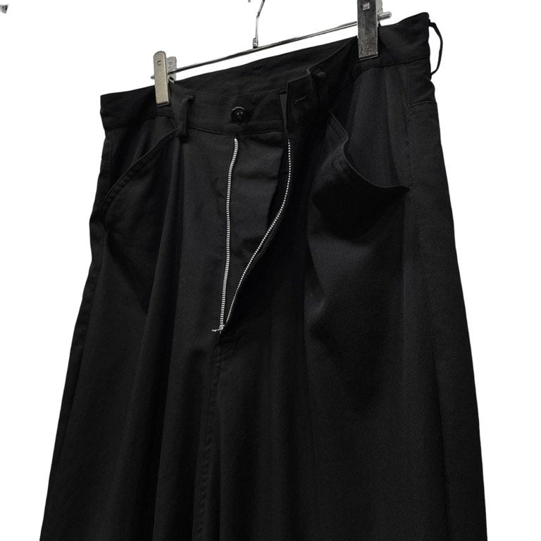 REGULATION Yohji Yamamoto 15AW ウールギャバジンスーパーサルエルテーパードワイドパンツ ボトムス ペンギンパンツ レギュレーション ヨウジヤマモト レディース
