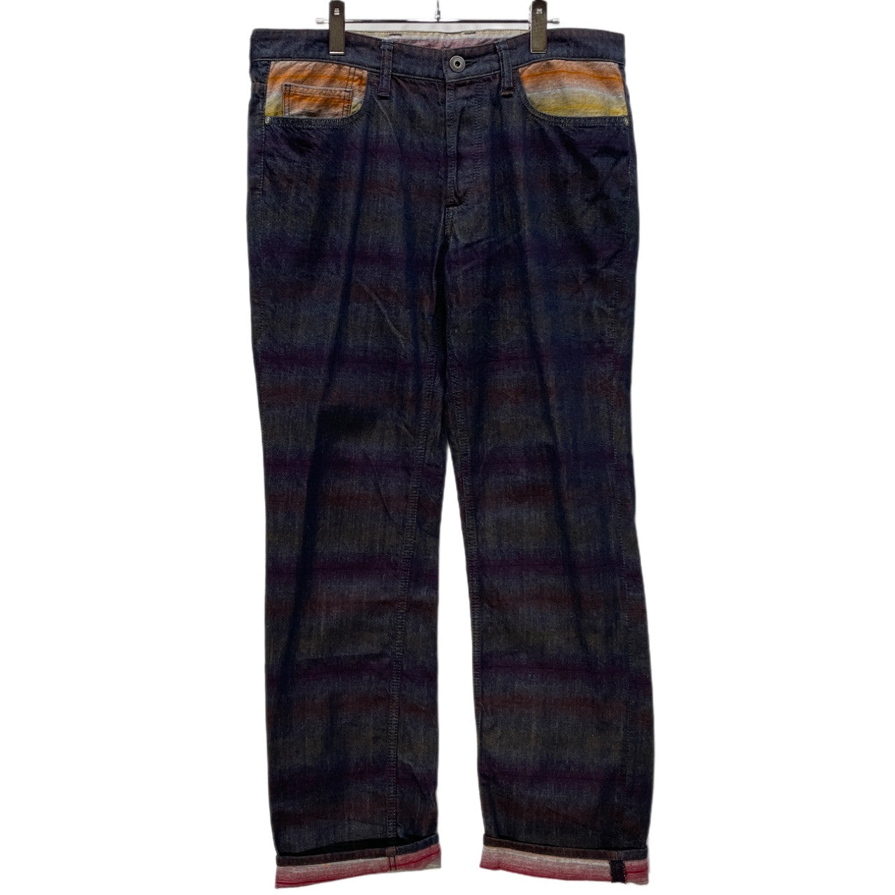 ISSEY MIYAKE MEN 13AW ジャカードデニム5ポケットパンツ ジーンズ ボトムス Archive イッセイミヤケ メン メンズ
