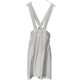 COMME des GARCONS GIRL 18SS ポリエステル縮絨プリーツサロペットスカート サスペンダー ボトムス パンツ コムデギャルソン ガール レディース