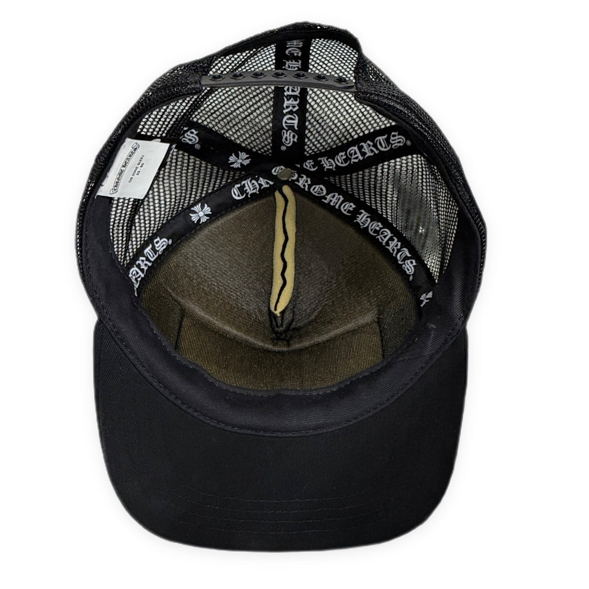 CHROME HEARTS × FOTI スクロールラベルパッチメッシュキャップ クロスボール 帽子 ハット 服飾雑貨 小物 CH クロムハーツ Joe Foti フォティ メンズ レディース ユニセックス
