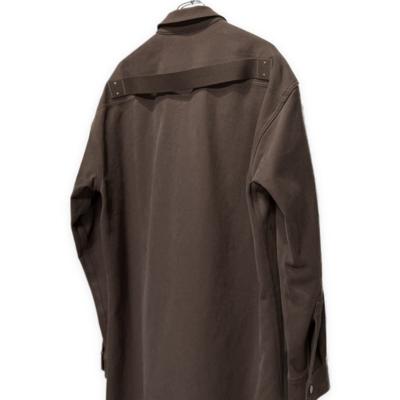 Rick Owens 22AW Strobe Heavy Cotton Shirt ストロボヘビーコットンシャツジャケット ブラウス ブルゾン トップス アウター RU02B2728-CF リックオウエンス メンズ
