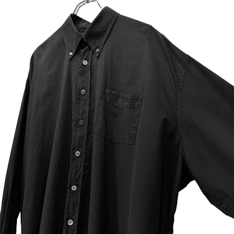 OUR LEGACY BORROWED BD SHIRT BLACK VOILE コットンボイルオーバーサイズボタンダウンシャツ ブラウス トップス アワーレガシー メンズ