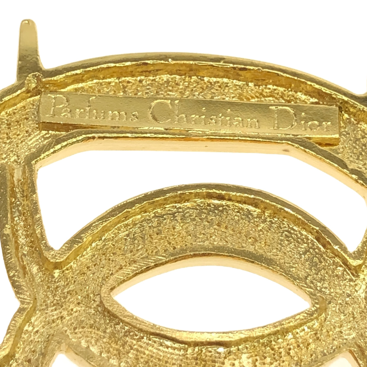 Christian Dior Christian Dior ロゴブローチ