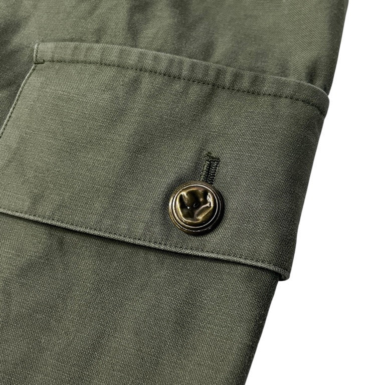 COMME des GARCONS HOMME PLUS 15SS メタルボタンサルエルクロップドカーゴパンツ ボトムス ミリタリー アーミー Archive ソルジャーオブピース soldier of peace 反戦 コムデギャルソンオムプリュス メンズ