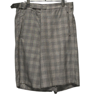 FACETASM 23SS CHECK WRAP PANTS グレンチェックラップデザインハーフパンツ ショーツ ファセッタズム メンズ