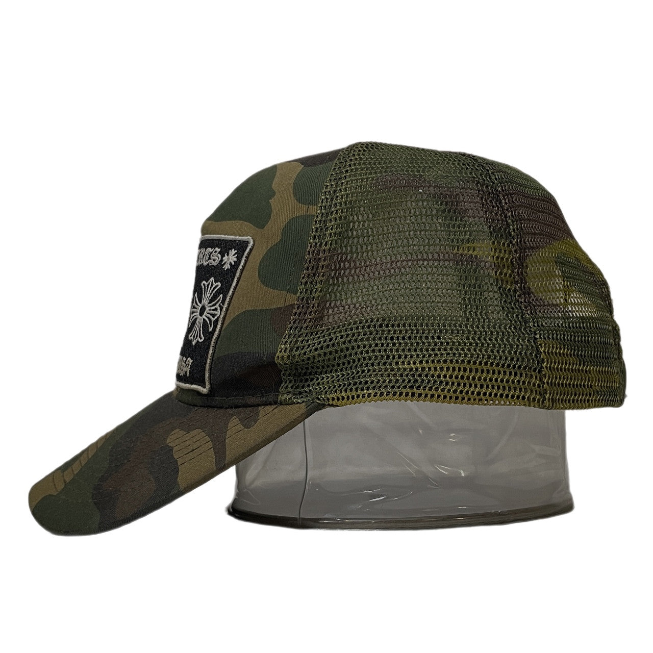 CHROME HEARTS CH PATCH TRUCKER CAP クロスボールカモフラージュメッシュトラッカーキャップ 帽子 迷彩 パッチ クロムハーツ メンズ レディース ユニセックス